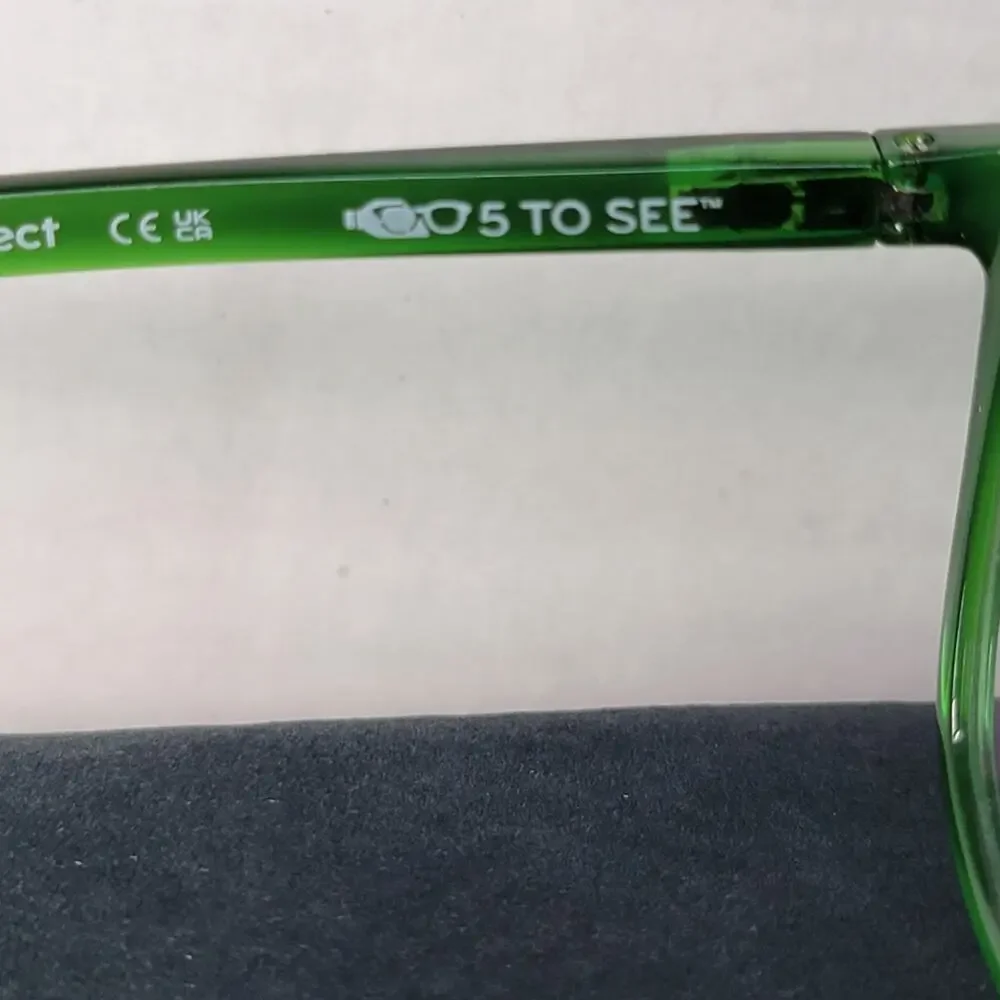 Eye Buy Direct Eyeglasses Green Plastic Frames Persea 53/20 145